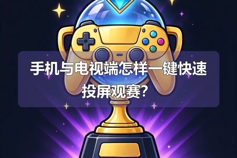 手机与电视端怎样一键快速投屏观赛？